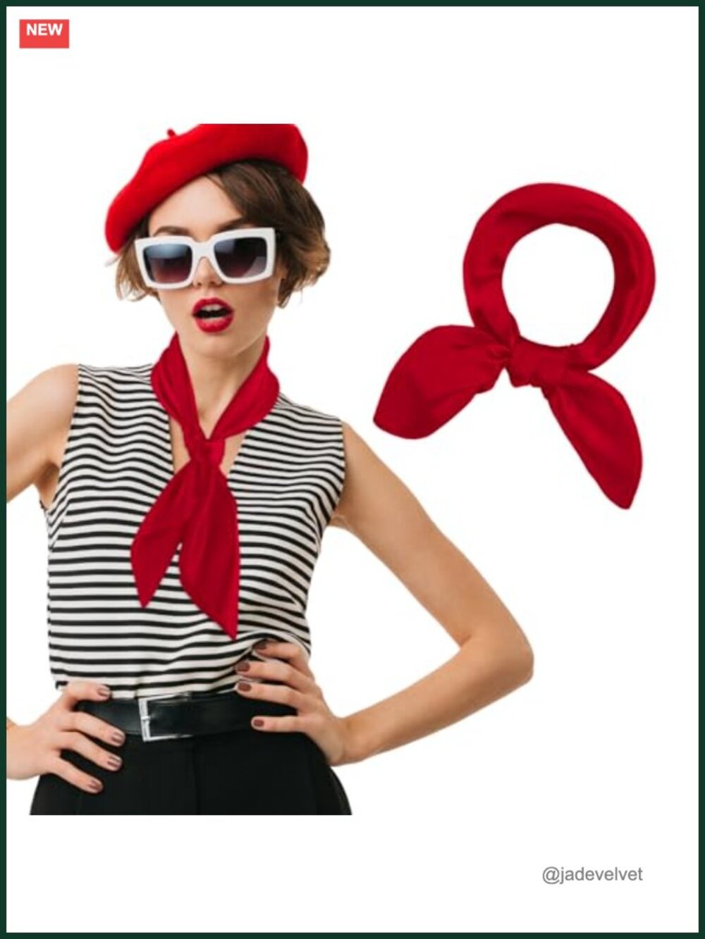 Women's Satin Feel Square Scarf Silk Feeling Lightweight Headscarf Fashion